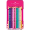Faber-Castell Färgpennor Sparkle 12p | Barn Barnpennor