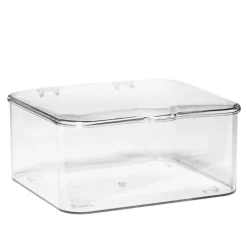 Panduro Hobby Förvaringslåda av transparent hårdplast, 18×18×9 cm | Förvaringsburkar & Askar