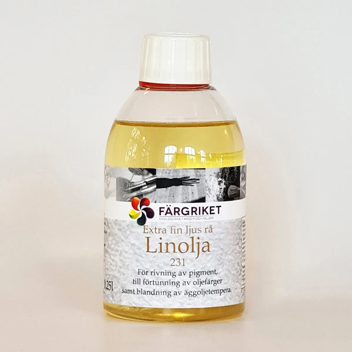 Färgriket FR Xfin ljus rå linolja 250ml