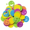Barn Panduro Hobby Funky Foam självhäftande dekorgummi smileys, 60 st.