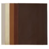 Panduro Hobby Fuskläder tillverkat av polyuretan – 15×21 cm, 5-pack brun | Läderimitation