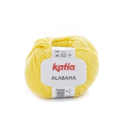 Katia Garn Alabama 50g gul