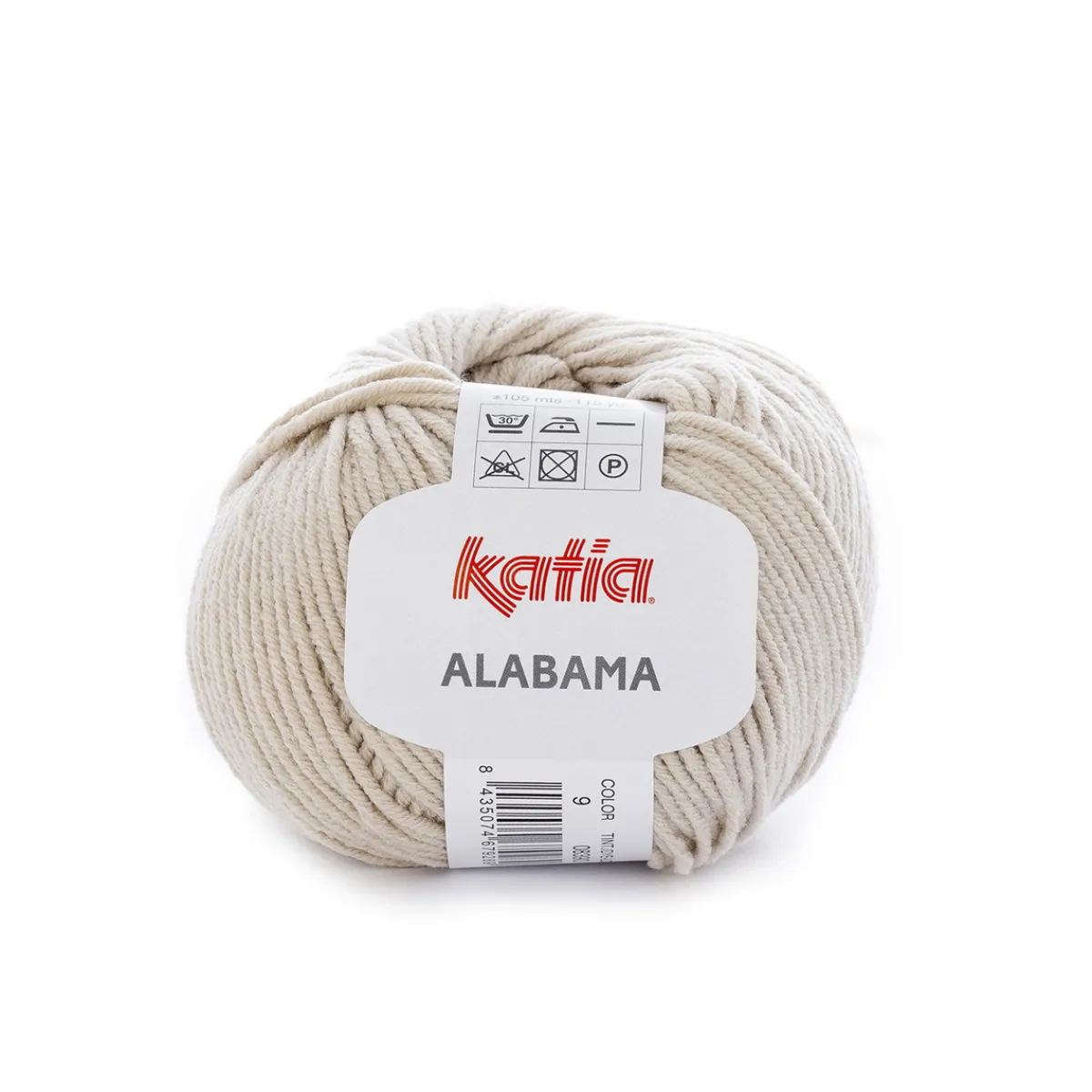 Katia Garn Alabama 50g ljusbeige