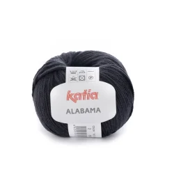 Katia Garn Alabama 50g svart