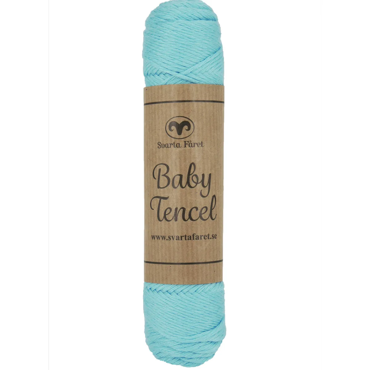 Svarta Fåret Garn Baby Tencel 50g aqua | Blandgarner