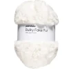 Panduro Yarn Garn Bulky Faux Fur 250g creme