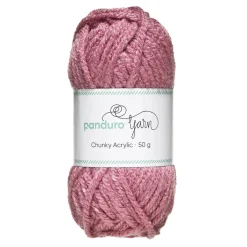 Panduro Yarn Garn Chunky Acrylic 50g gammelrosa