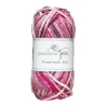 Panduro Yarn Garn Chunky Acrylic 50g pink to wine red multi