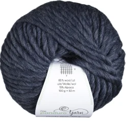 Panduro Yarn Garn Chunky Wool 100g jeansblå