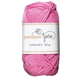 Panduro Yarn Garn Cotton 8/4 50g bubbelrosa