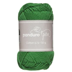 Panduro Yarn Garn Cotton 4/4 50g grön | Bomullsgarn