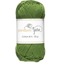 Panduro Yarn Garn Cotton 8/4 50g grön | Bomullsgarn