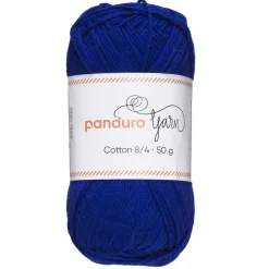 Panduro Yarn Garn Cotton 8/4 50g kobolt