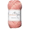 Panduro Yarn Garn Cotton 8/4 50g korall | Bomullsgarn