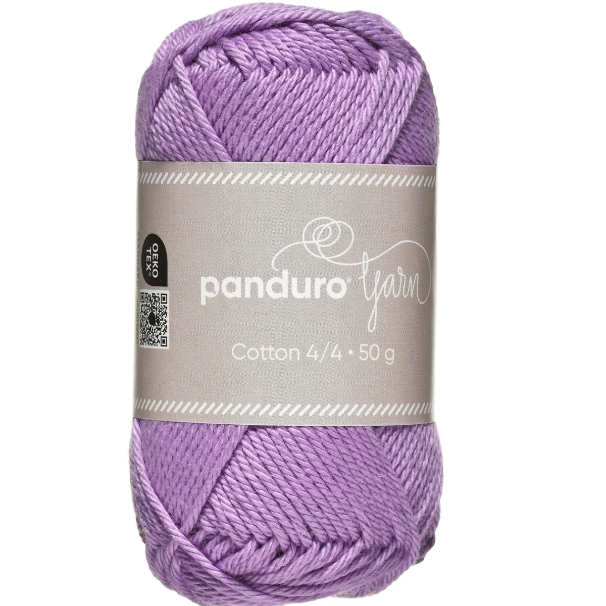 Panduro Yarn Garn Cotton 4/4 50g ljuslila
