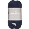 Panduro Yarn Garn Cotton 4/4 50g marinblå | Bomullsgarn