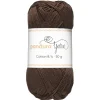 Panduro Yarn Garn Cotton 8/4 50g mörkbrun