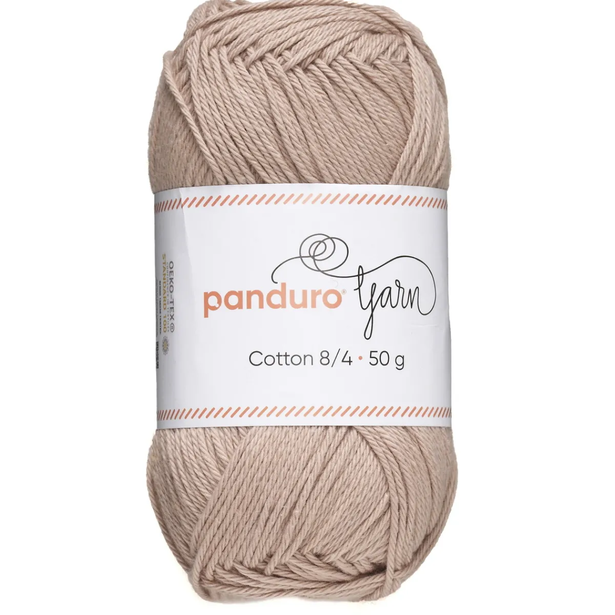 Panduro Yarn Garn Cotton 8/4 50g mullvad