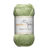 Panduro Yarn Garn Cotton 8/4 50g pastellgrön | Bomullsgarn