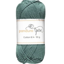 Panduro Yarn Garn Cotton 8/4 50g petrol | Bomullsgarn