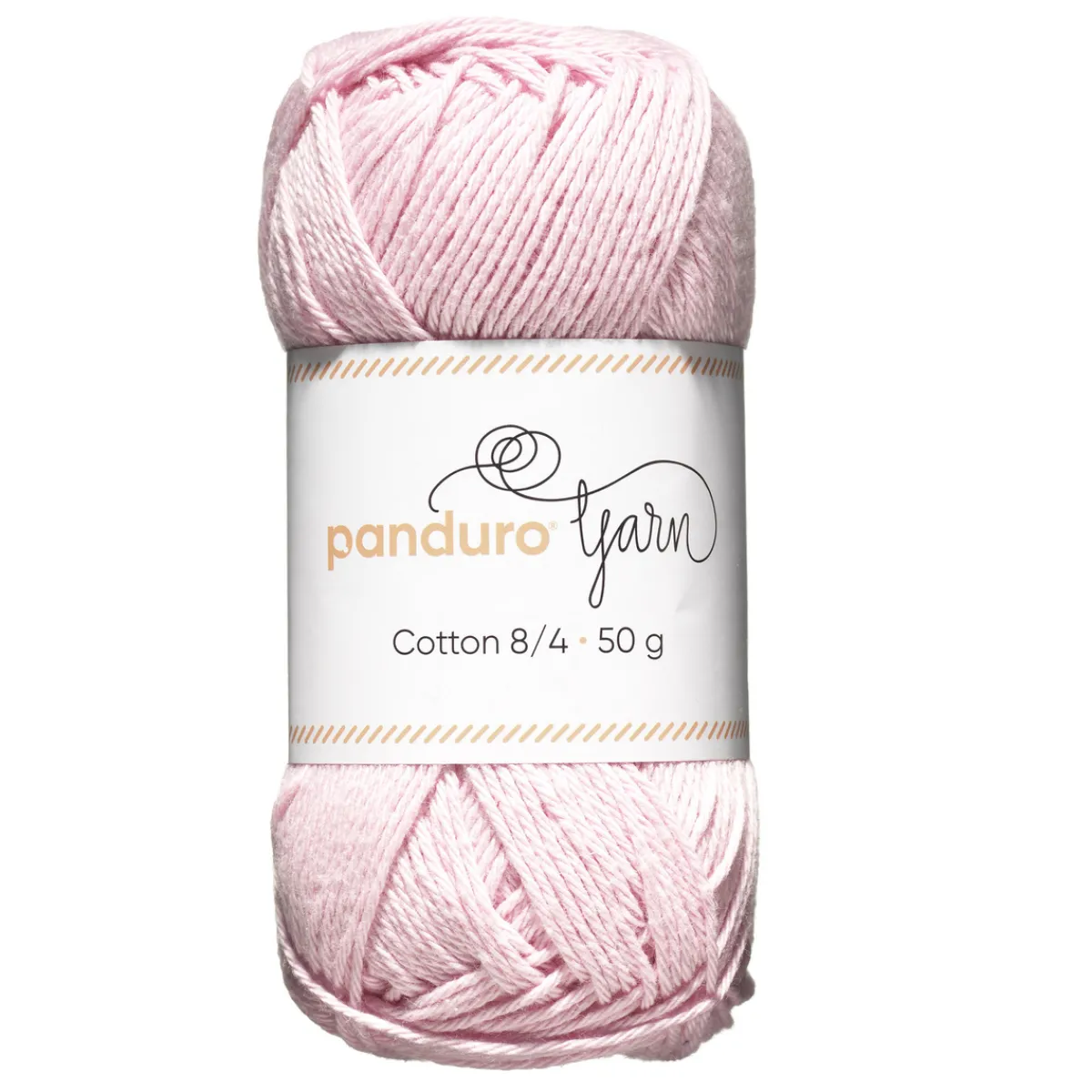 Panduro Yarn Garn Cotton 8/4 50g rosa