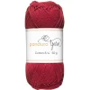 Panduro Yarn Garn Cotton 8/4 50g vinröd | Bomullsgarn