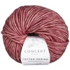 Katia Garn Cotton Merino 50g röd 125 | Blandgarner