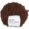 Panduro Yarn Garn Curly Teddy 50g brun | Akrylgarn