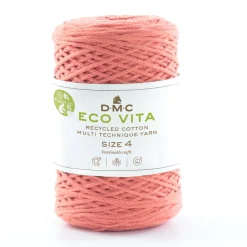 DMC Garn Eco Vita 4 250g – aprikos 015