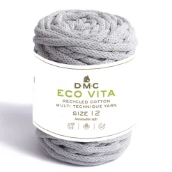 DMC Garn Eco Vita 12 250g – ljusgrå 121