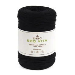 DMC Garn Eco Vita Tape Yarn bandgarn 250g grå