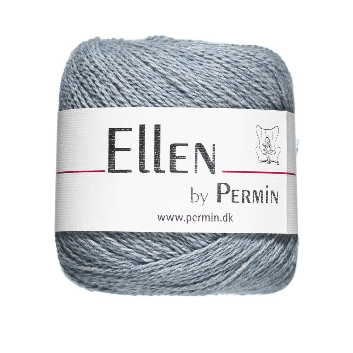 Yarn By Permin Garn Ellen 50g ljusblå | Ullgarn