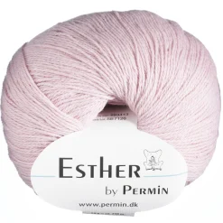 Yarn By Permin Garn Esther 50g rosa