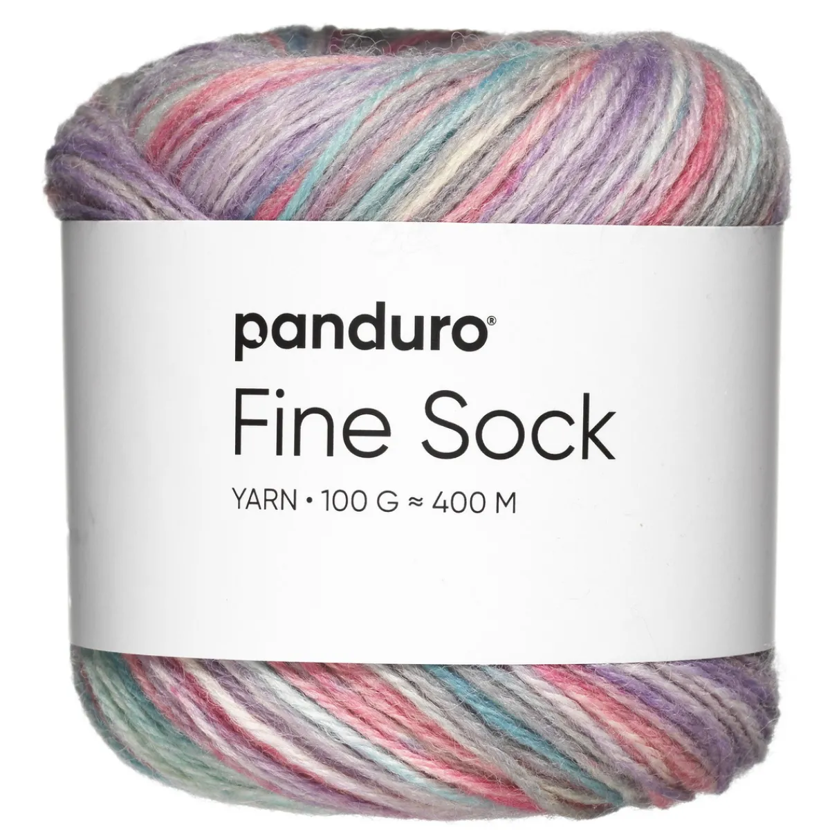 Panduro Yarn Garn Fine Sock 100g pastellfärger