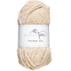 Panduro Yarn Garn Fine Velvet 50g beige – sammetslent och himmelskt mjukt garn | Akrylgarn