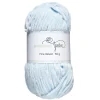 Panduro Yarn Garn Fine Velvet 50g ljusblå – sammetslent och himmelskt mjukt garn | Akrylgarn