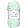 Panduro Yarn Garn Fine Velvet 50g ljusgrön – sammetslent och himmelskt mjukt garn