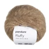 Panduro Yarn Garn Fluffy 50g mörkbeige