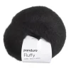 Panduro Yarn Garn Fluffy 50g svart | Akrylgarn