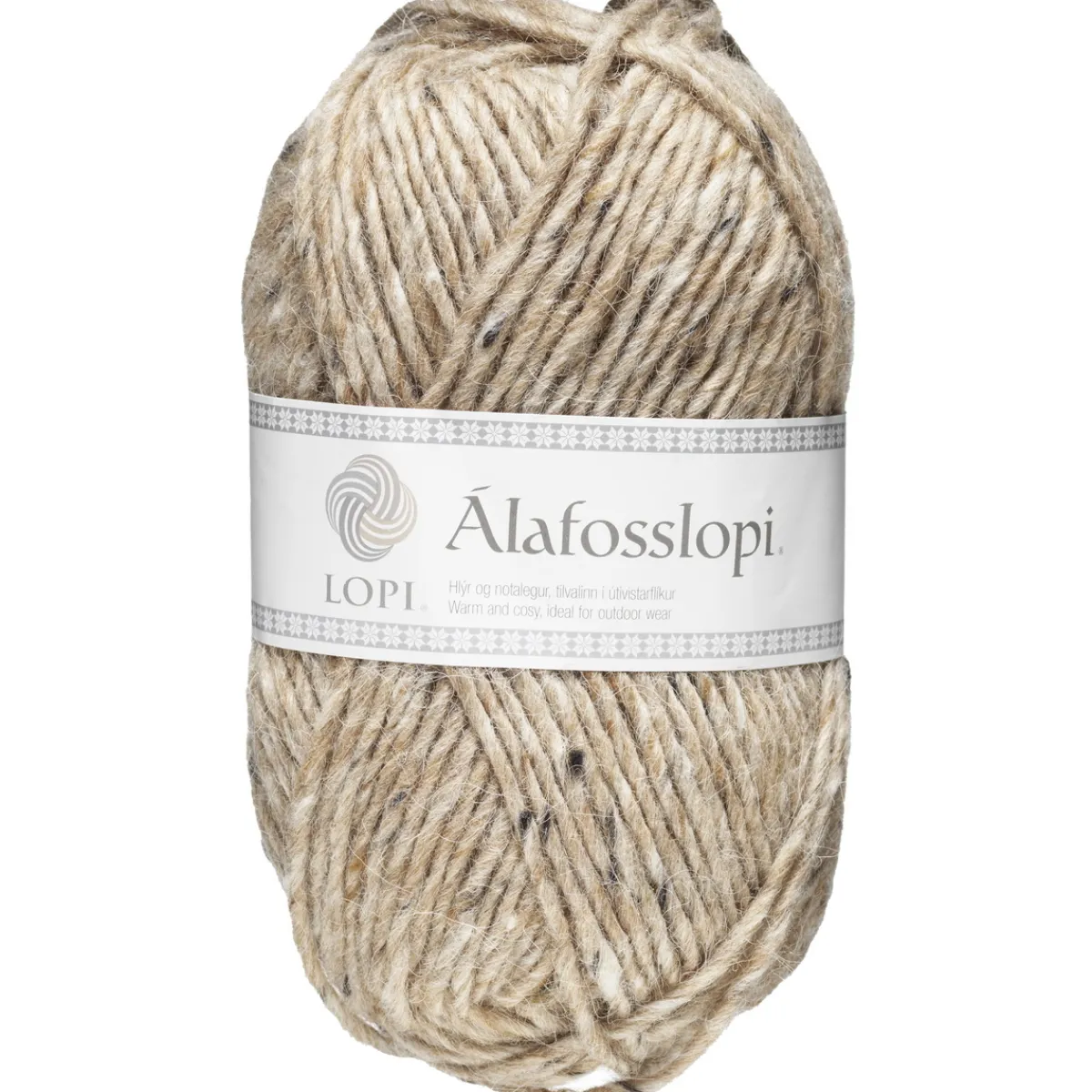 LOPI by Istex Garn Istex Alafosslopi 100g beigemelerad – 9976 Beige tweed | Ullgarn