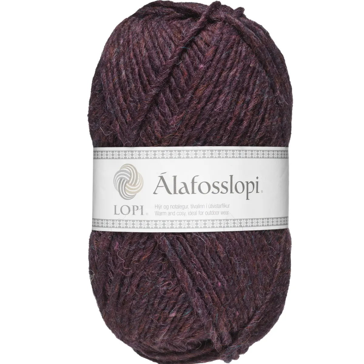 LOPI by Istex Garn Istex Alafosslopi 100g bordeaux – 9961 Bordeaux heather