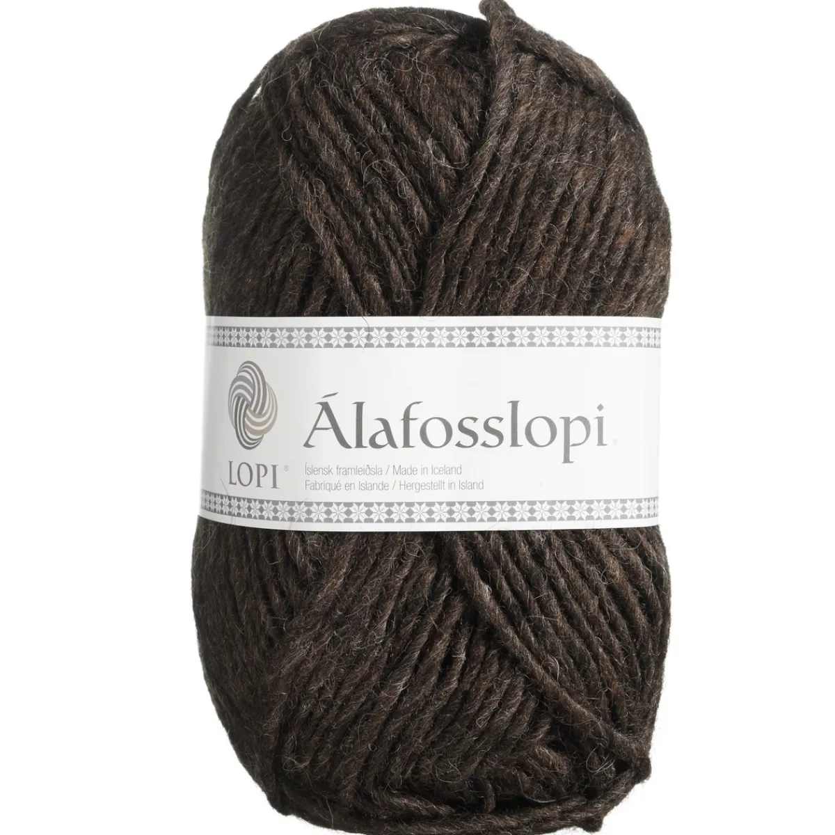 LOPI by Istex Garn Istex Alafosslopi 100g brun – 0867 Chocolate heather | Ullgarn