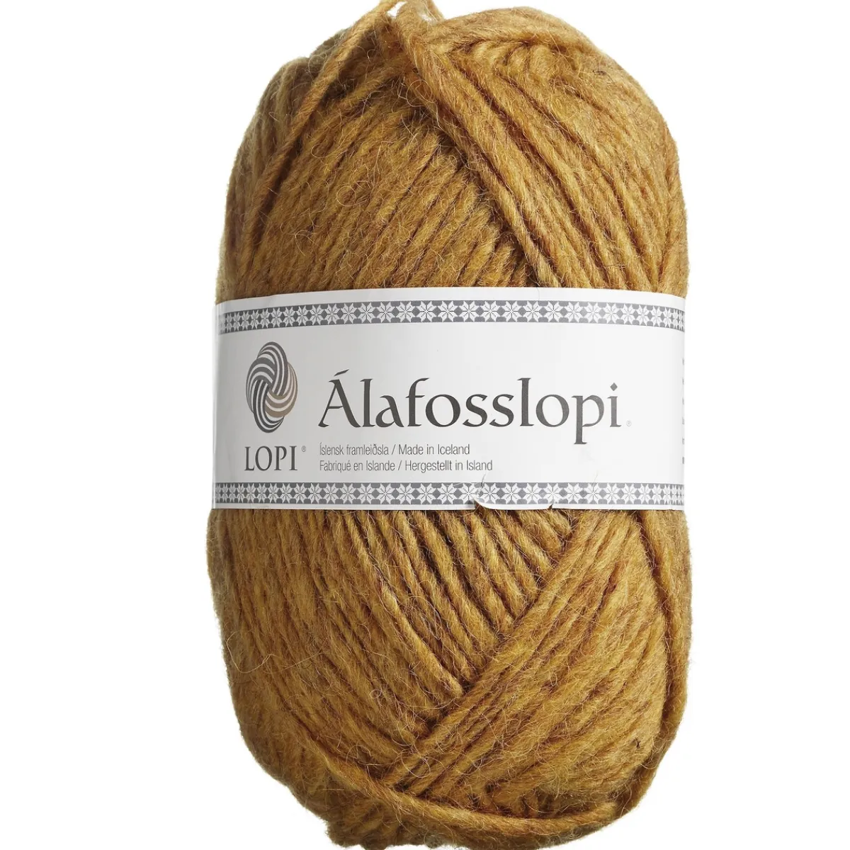 LOPI by Istex Garn Istex Alafosslopi 100g gul – 9964 Golden heather | Ullgarn