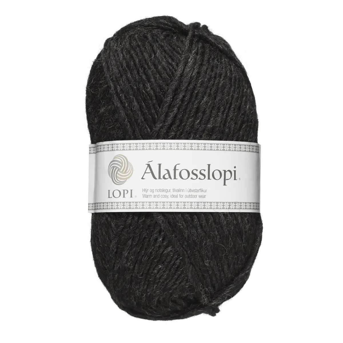 LOPI by Istex Garn Istex Alafosslopi 100g koks – 0005 Black heather
