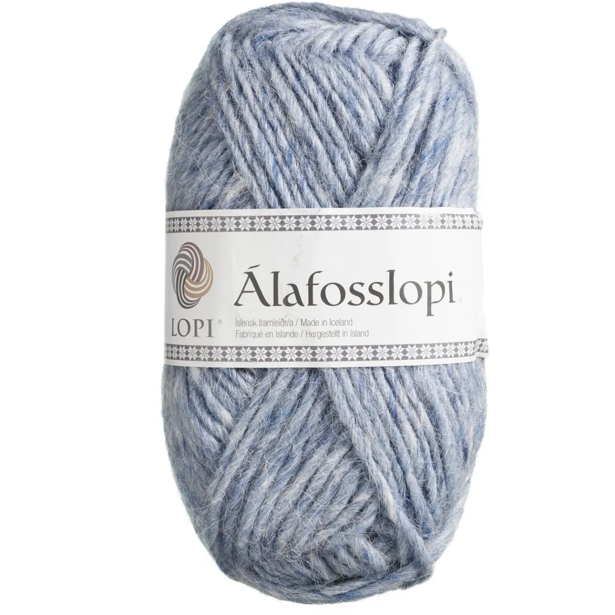 LOPI by Istex Garn Istex Alafosslopi 100g ljusblå – 0008 Light denim heather | Ullgarn
