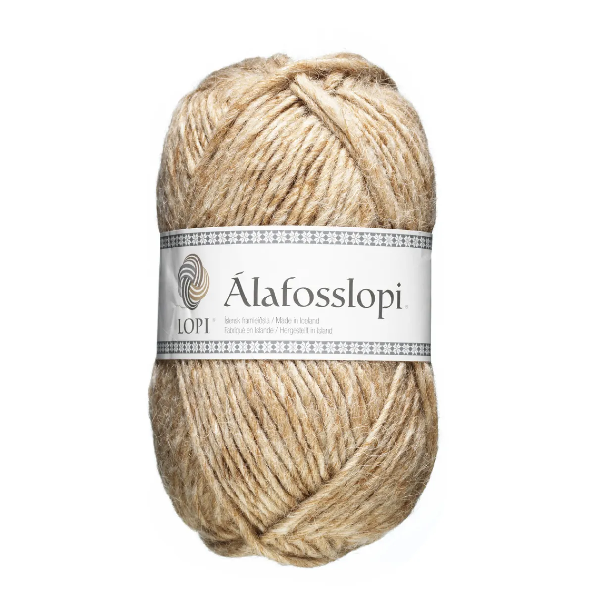 LOPI by Istex Garn Istex Alafosslopi 100g sand – 9973 Wheat heather