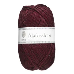 LOPI by Istex Garn Istex Alafosslopi 100g vinröd – 1242 Oxblood red | Ullgarn
