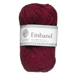 LOPI by Istex Garn Istex Einband 50g mörkröd – Brick 9165