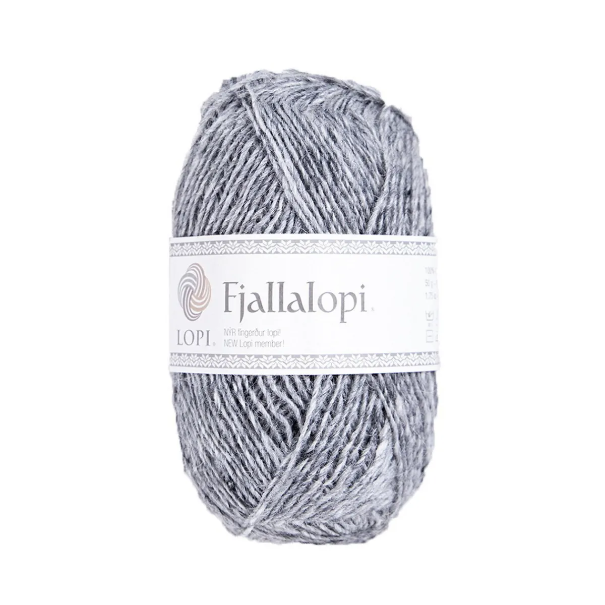 LOPI by Istex Garn Istex Fjallalopi 50g grå – Grey sky 3056 | Ullgarn