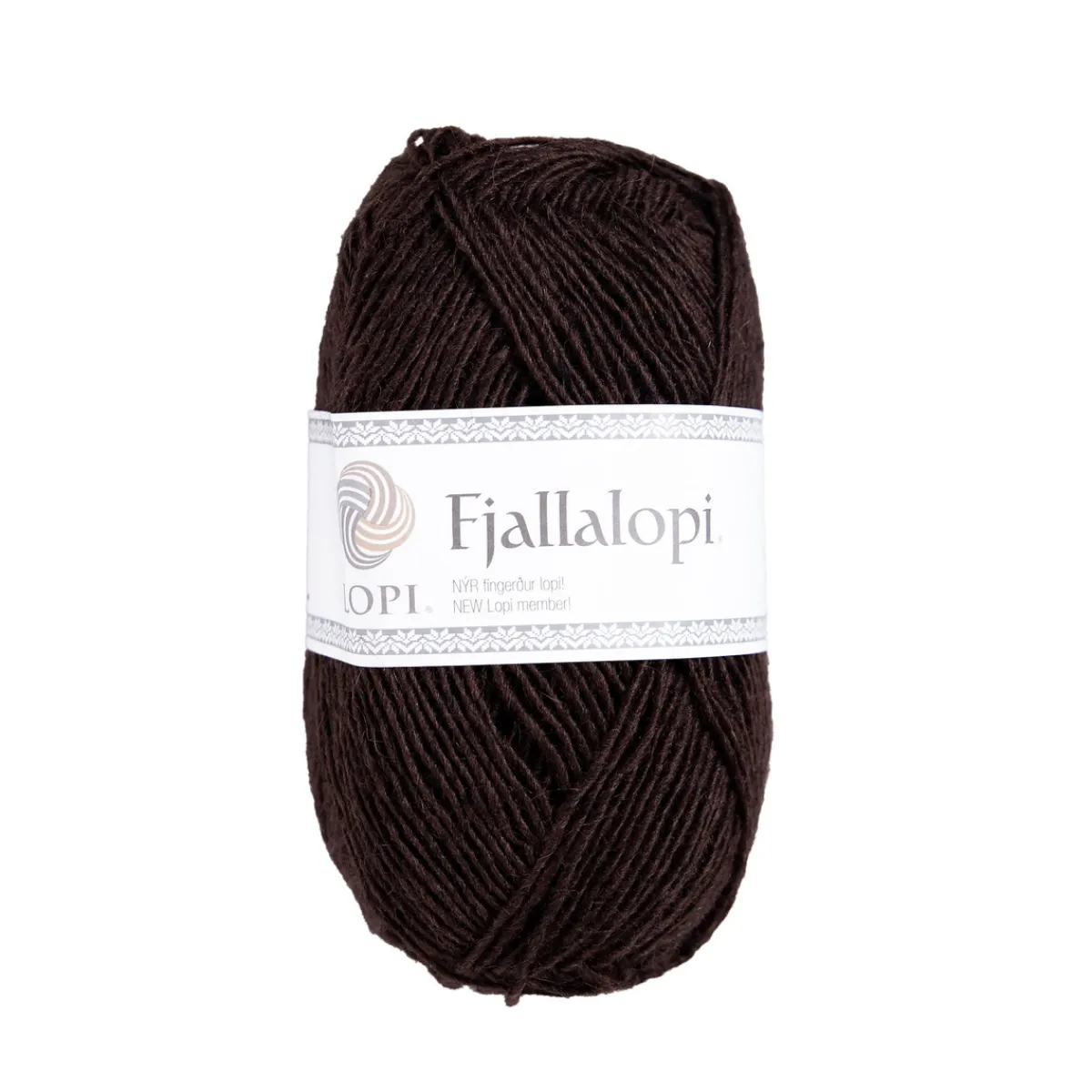 LOPI by Istex Garn Istex Fjallalopi 50g mörkbrun – Deep brown 3003 | Ullgarn